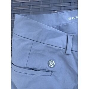 G/Fore Shorts Mens 40 Gray Chino Flat Front Performance Stretch 8"Inseam